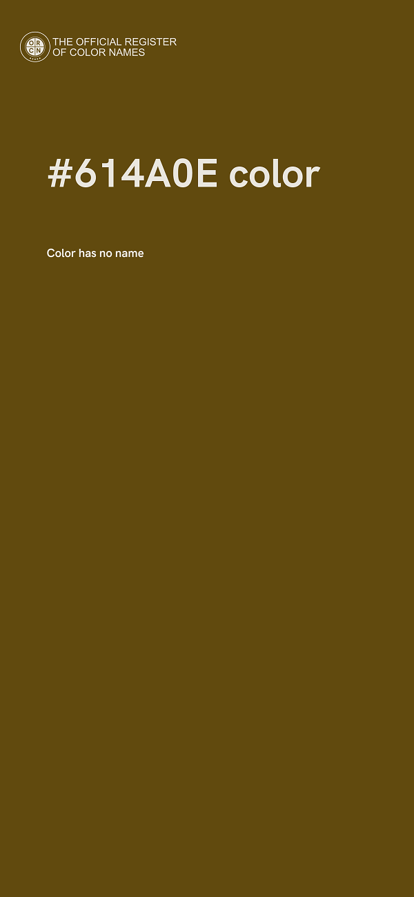 #614A0E color image