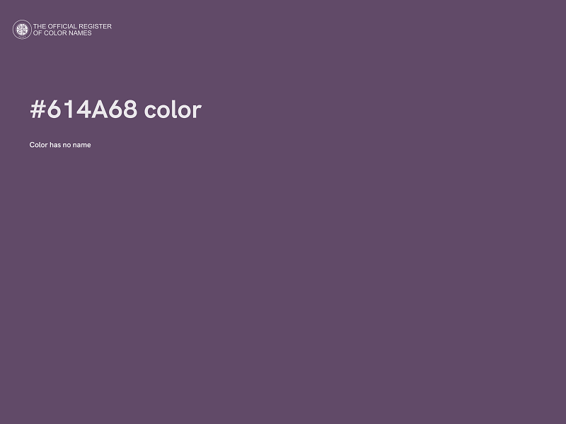 #614A68 color image