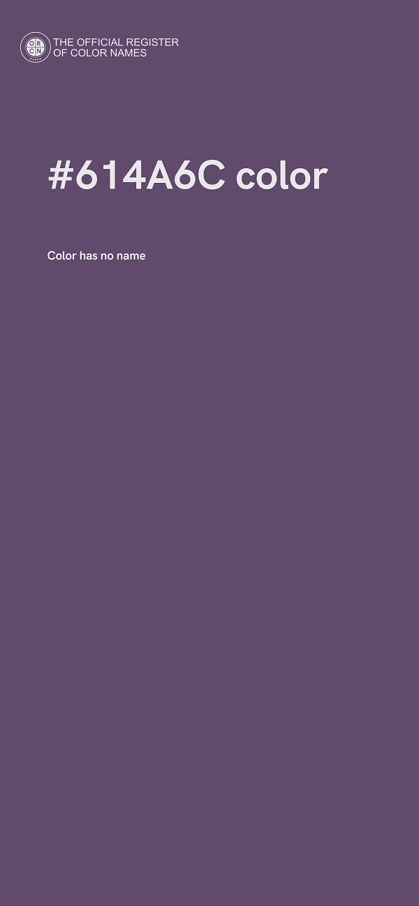 #614A6C color image