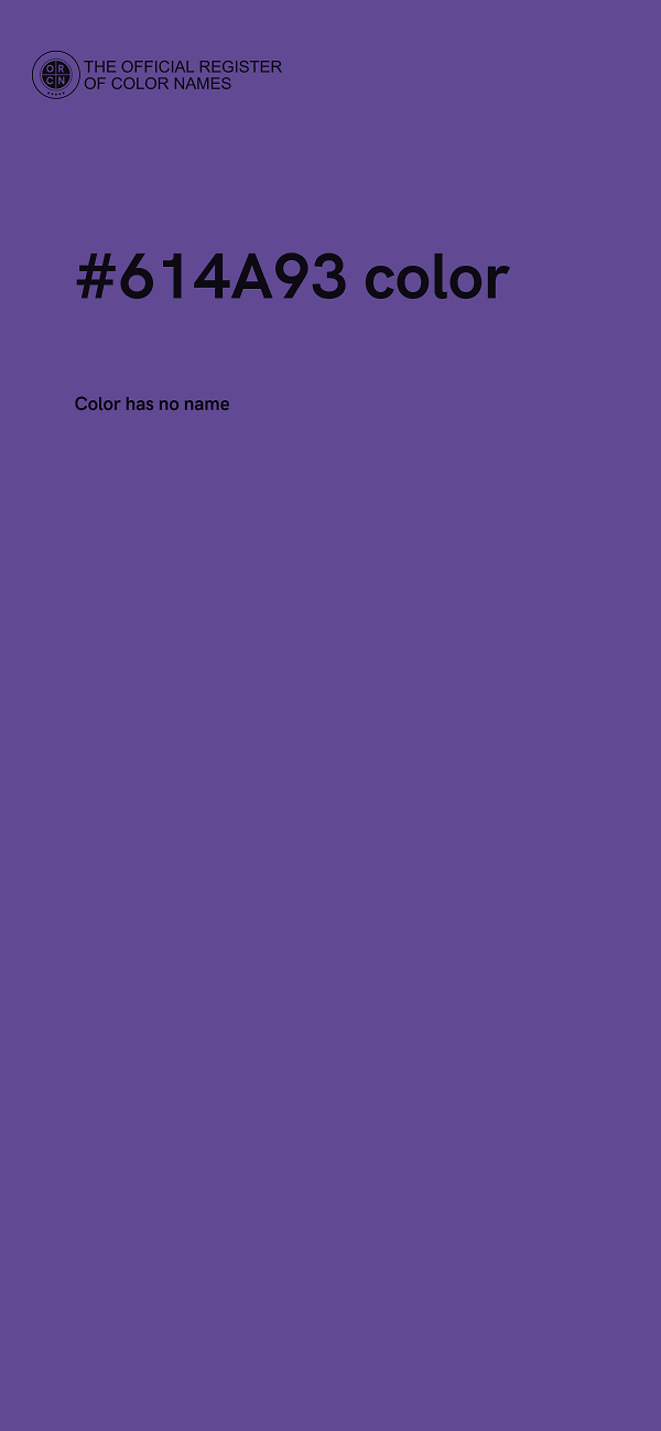 #614A93 color image