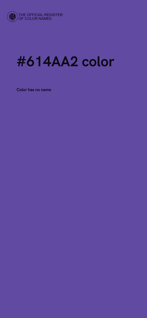 #614AA2 color image