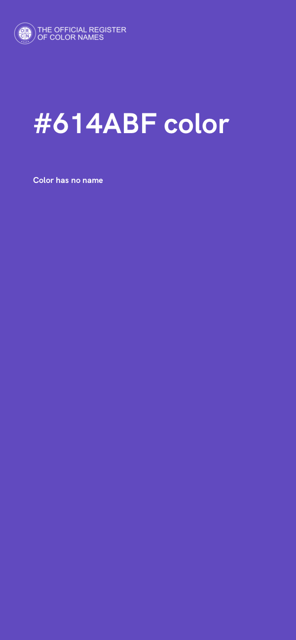 #614ABF color image
