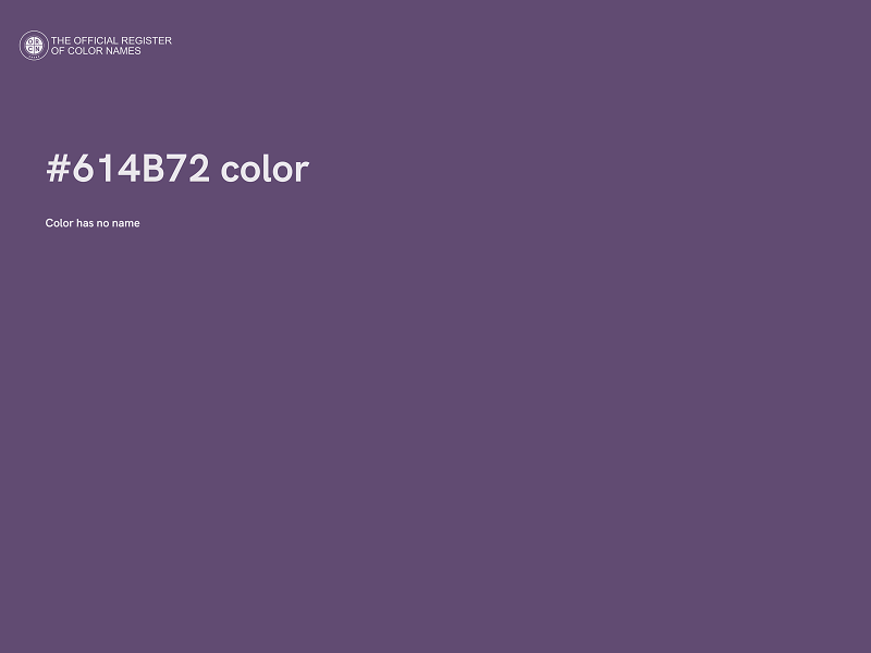 #614B72 color image