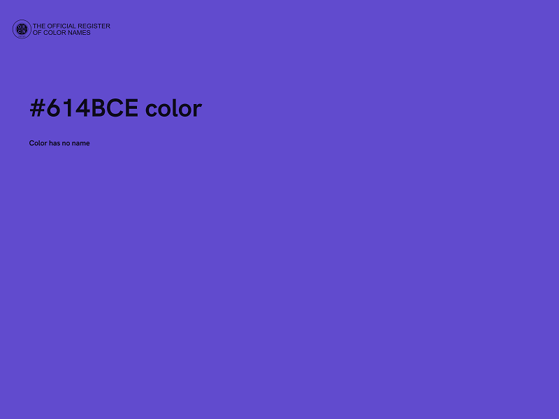 #614BCE color image