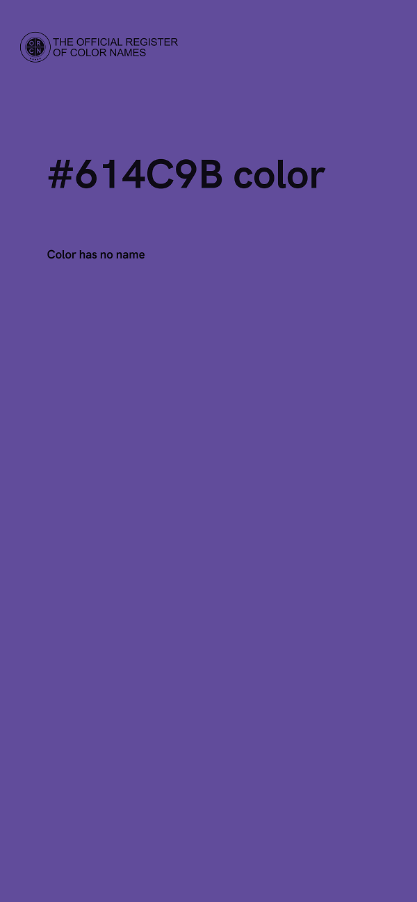 #614C9B color image