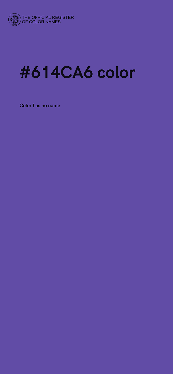 #614CA6 color image