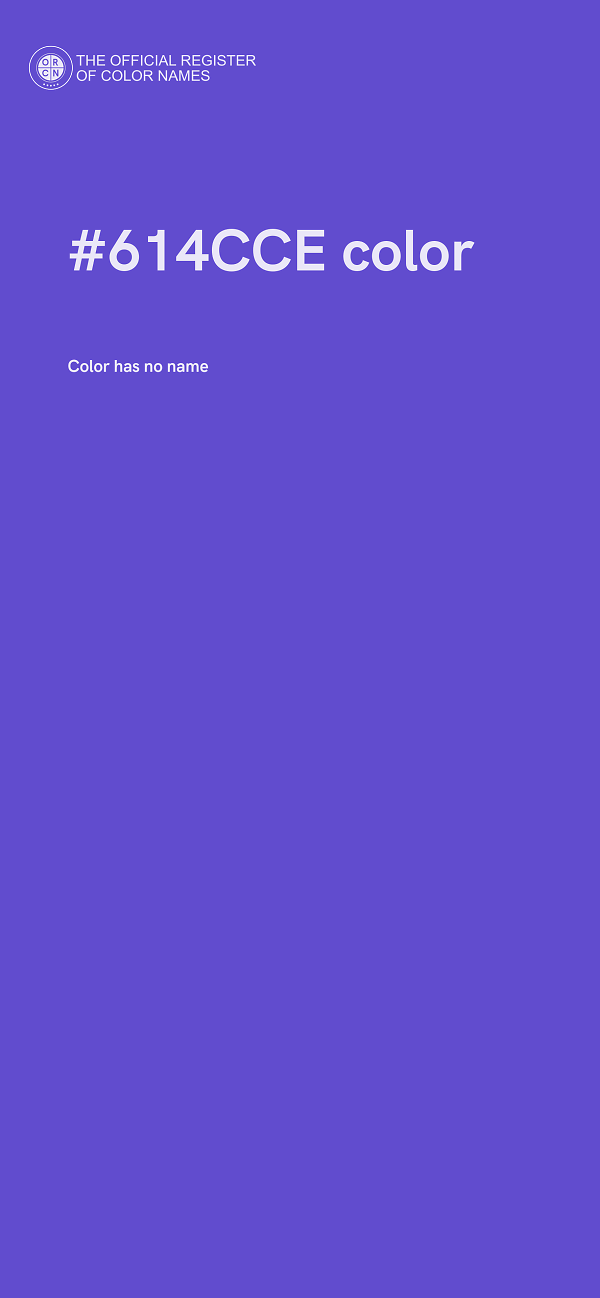 #614CCE color image