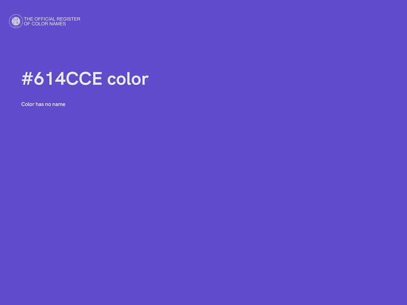 #614CCE color image