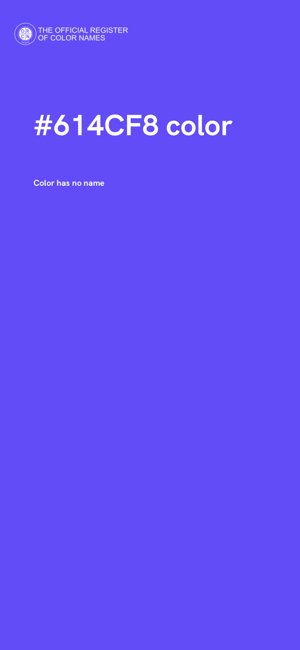 #614CF8 color image