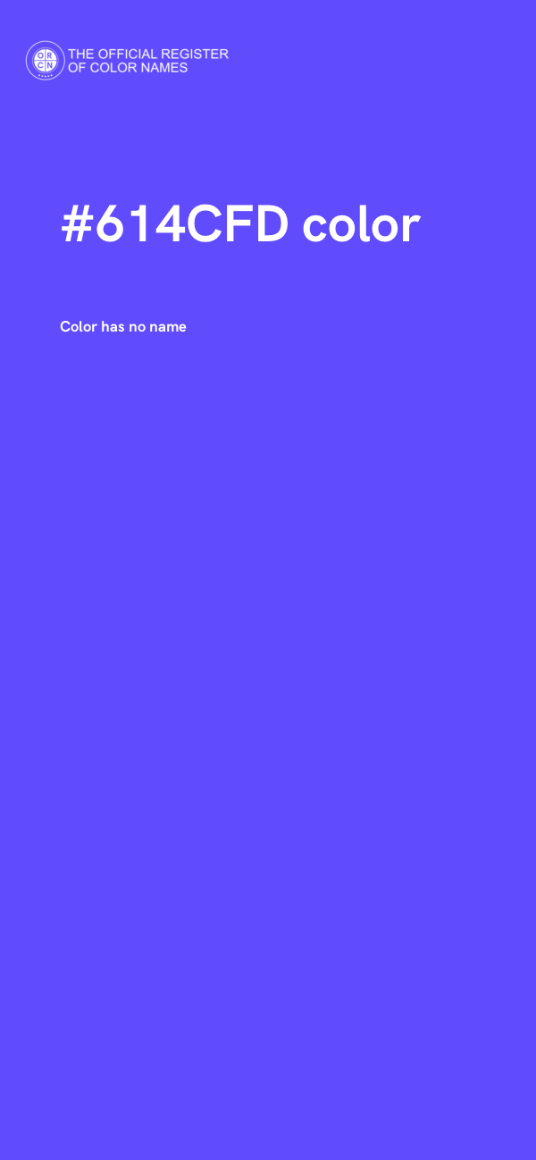 #614CFD color image
