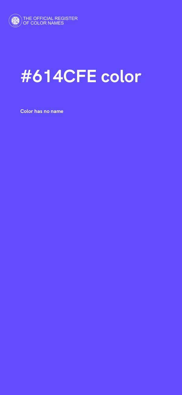 #614CFE color image