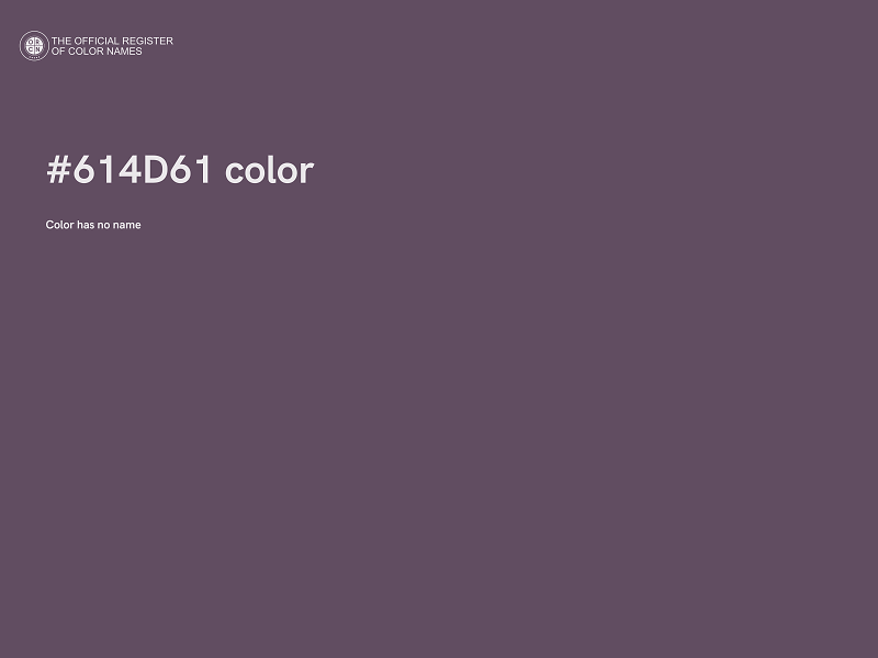 #614D61 color image