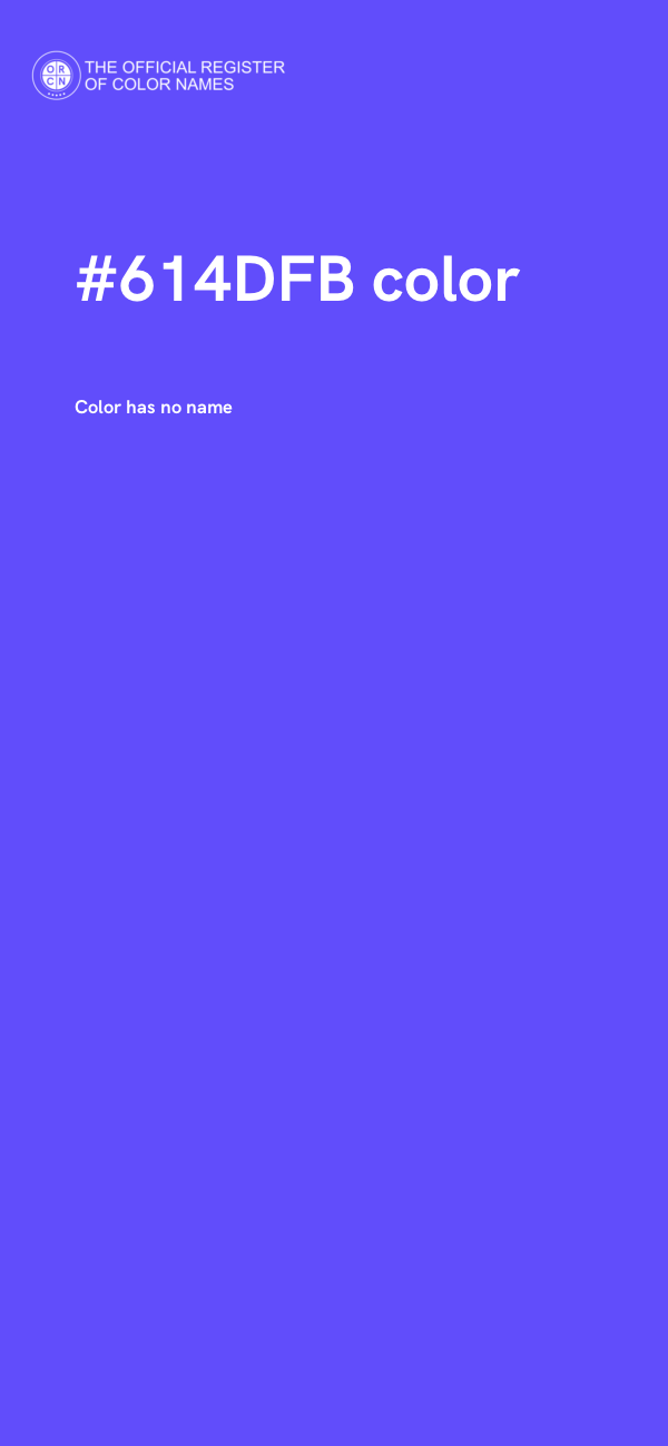 #614DFB color image