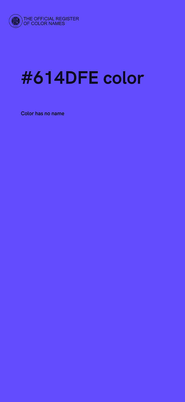 #614DFE color image