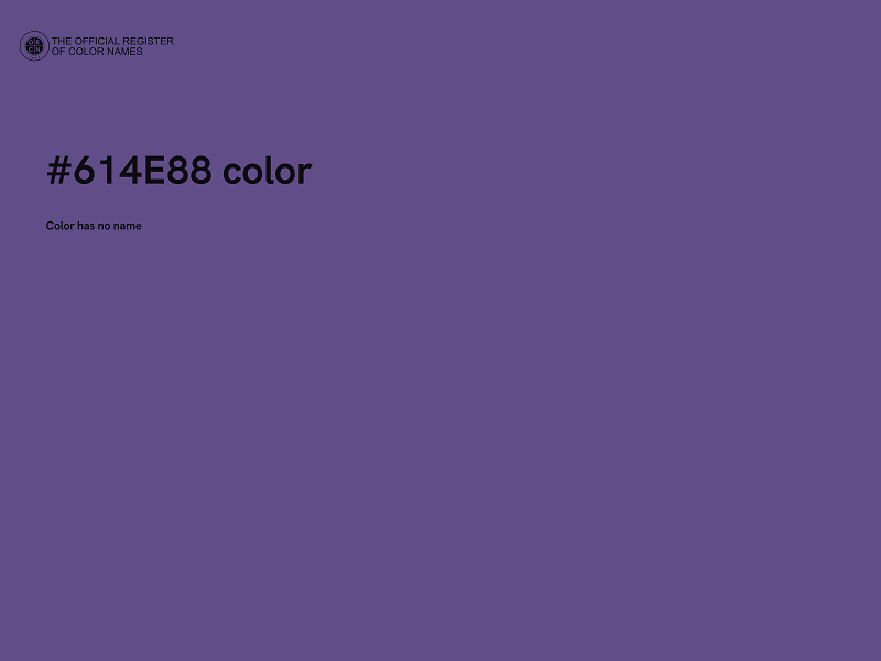 #614E88 color image