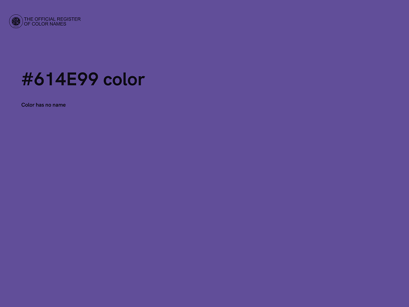 #614E99 color image