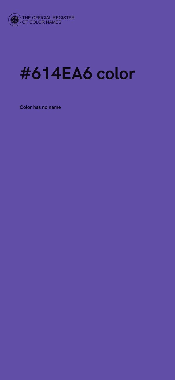 #614EA6 color image
