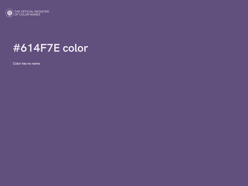 #614F7E color image