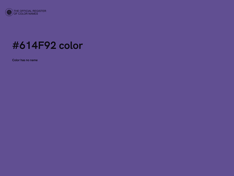 #614F92 color image