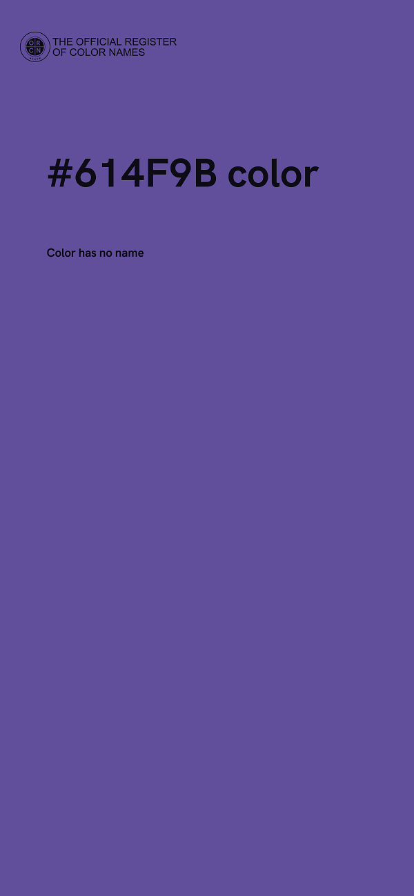#614F9B color image