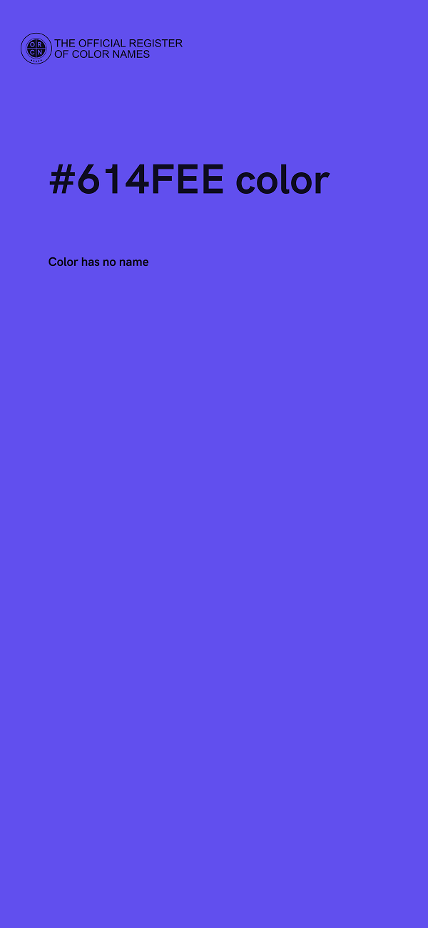 #614FEE color image