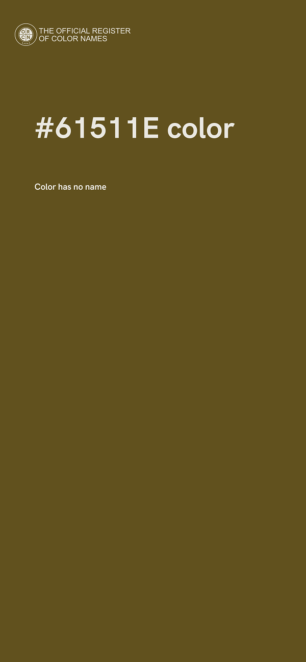 #61511E color image