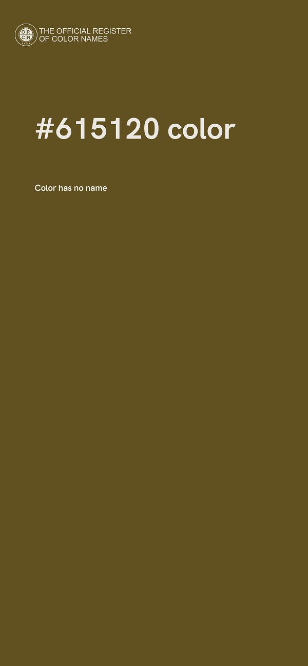 #615120 color image