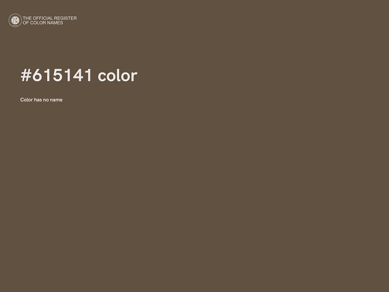 #615141 color image
