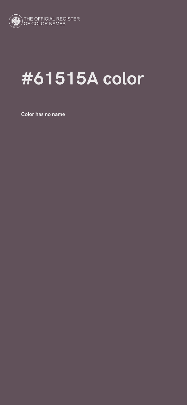 #61515A color image
