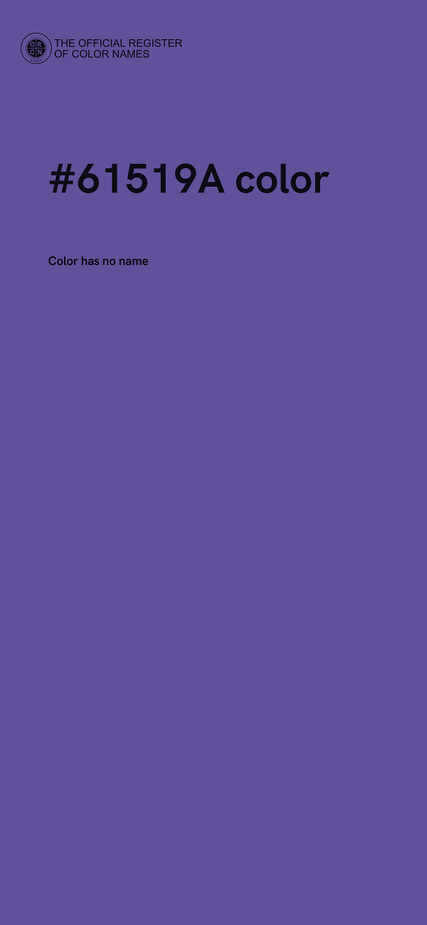 #61519A color image