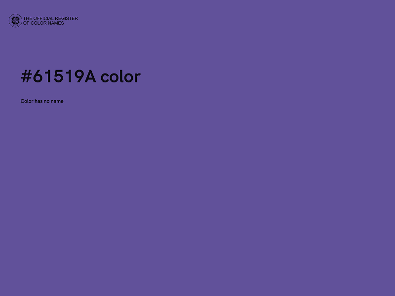 #61519A color image
