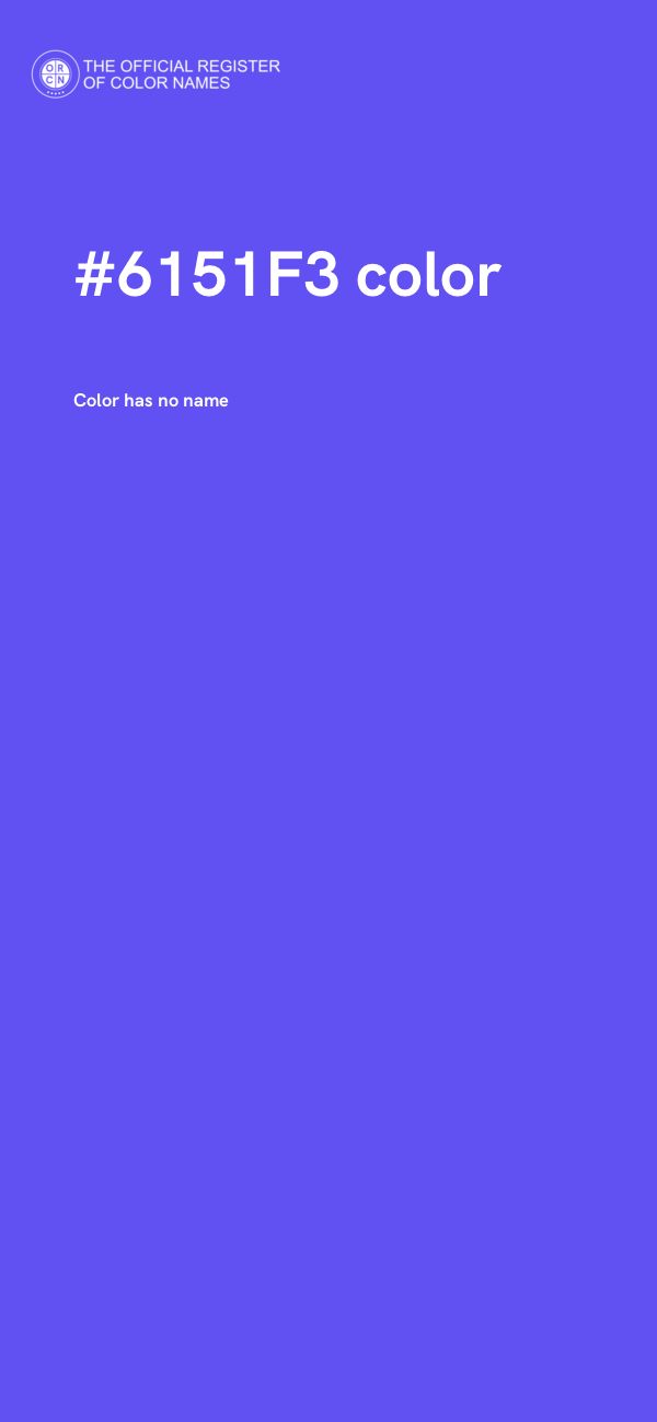 #6151F3 color image
