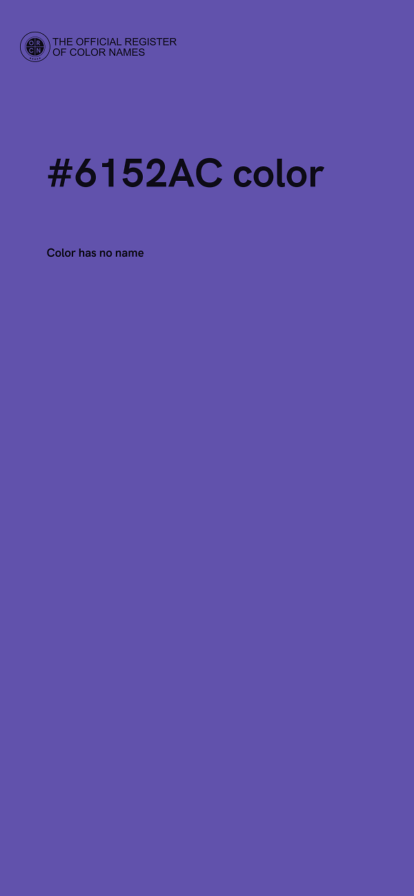 #6152AC color image