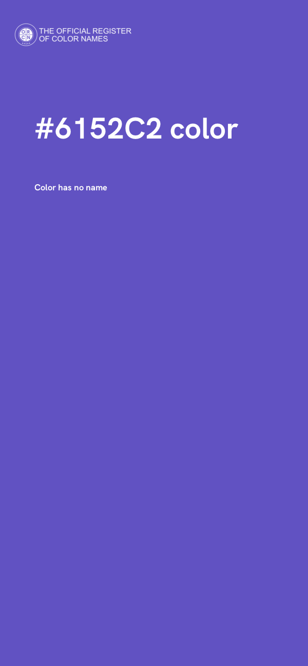 #6152C2 color image