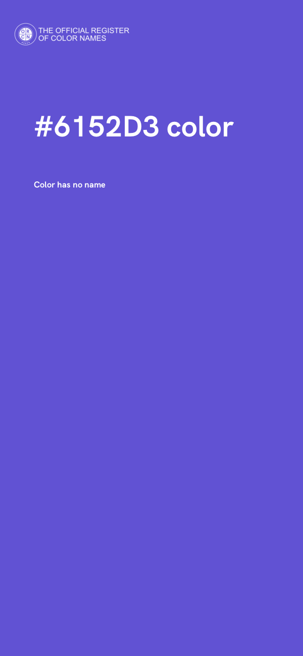 #6152D3 color image