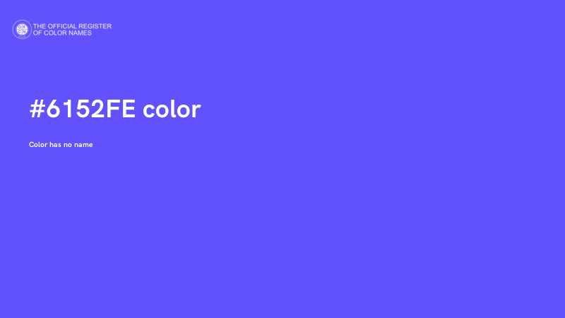 #6152FE color image