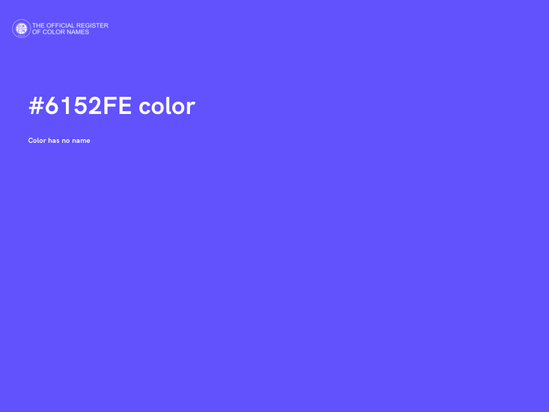 #6152FE color image