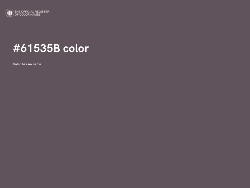 #61535B color image