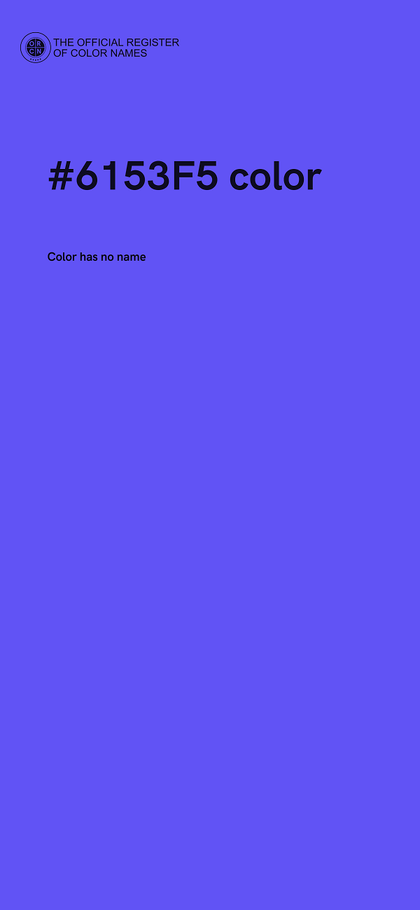 #6153F5 color image