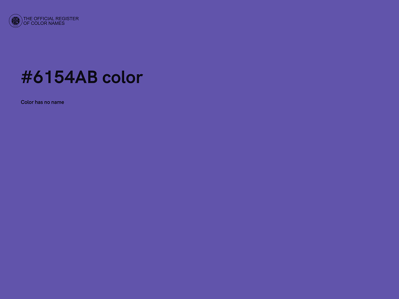 #6154AB color image