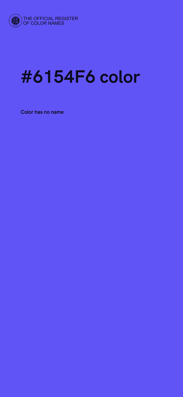 #6154F6 color image