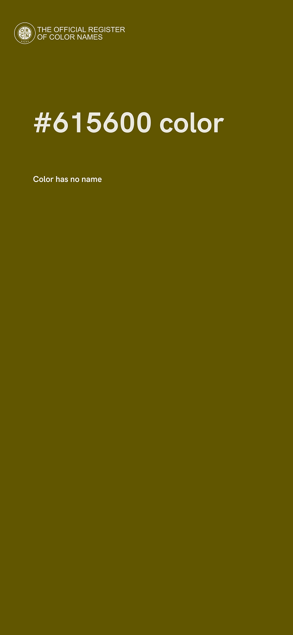 #615600 color image