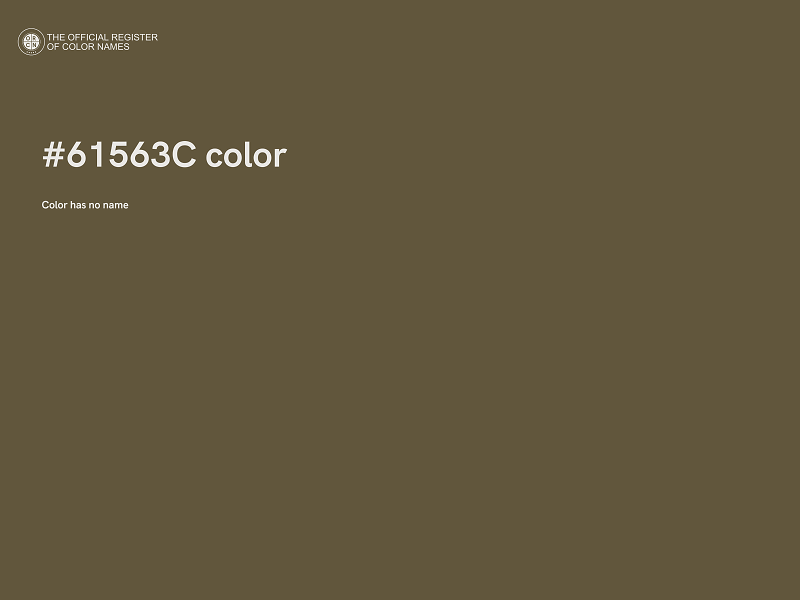 #61563C color image