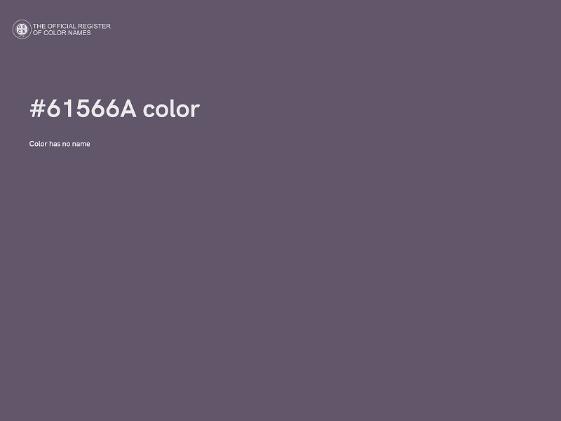 #61566A color image
