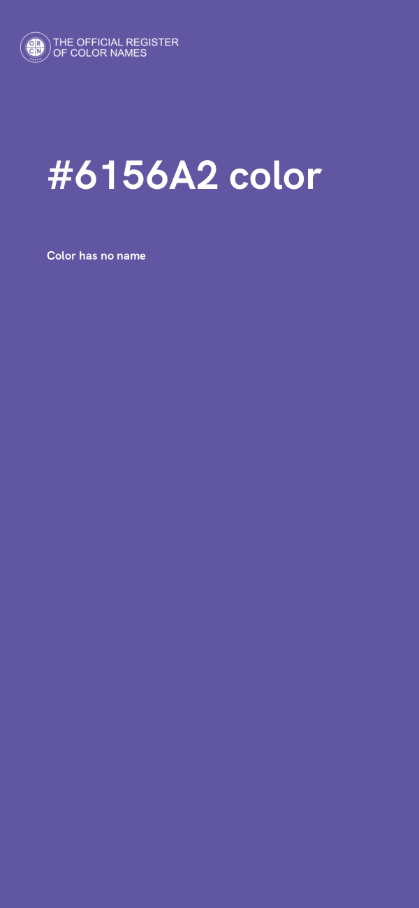 #6156A2 color image