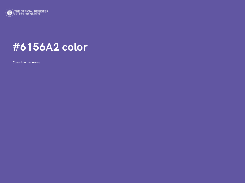 #6156A2 color image