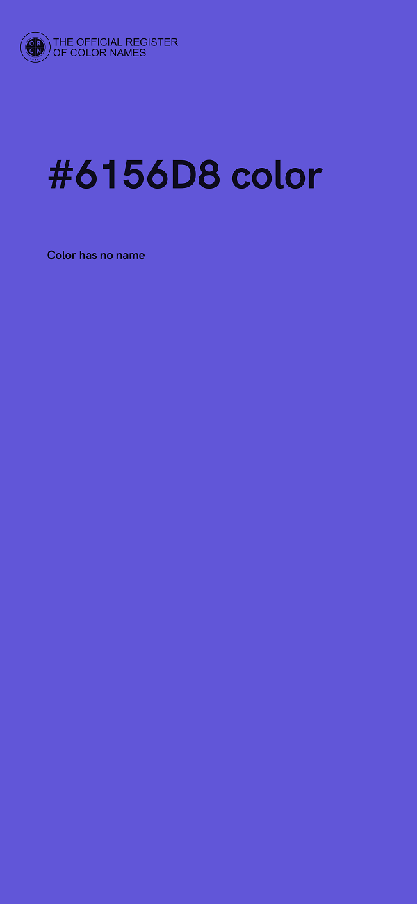 #6156D8 color image