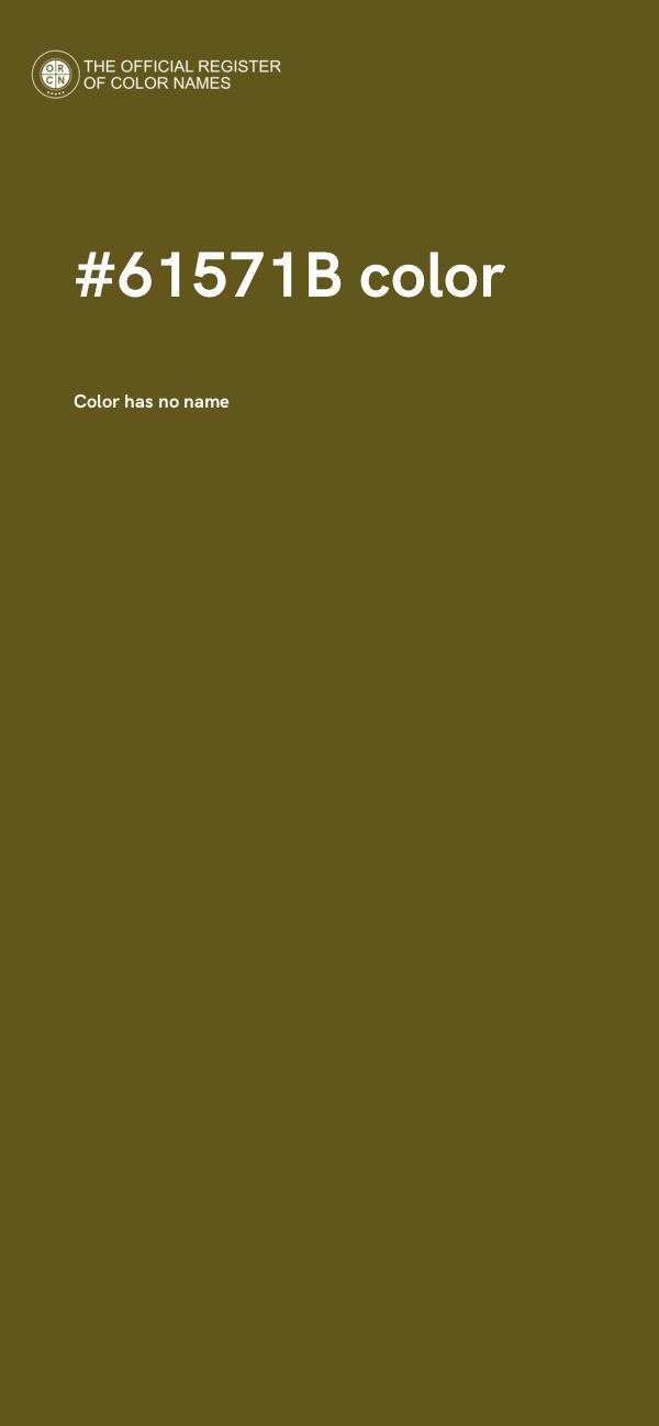 #61571B color image
