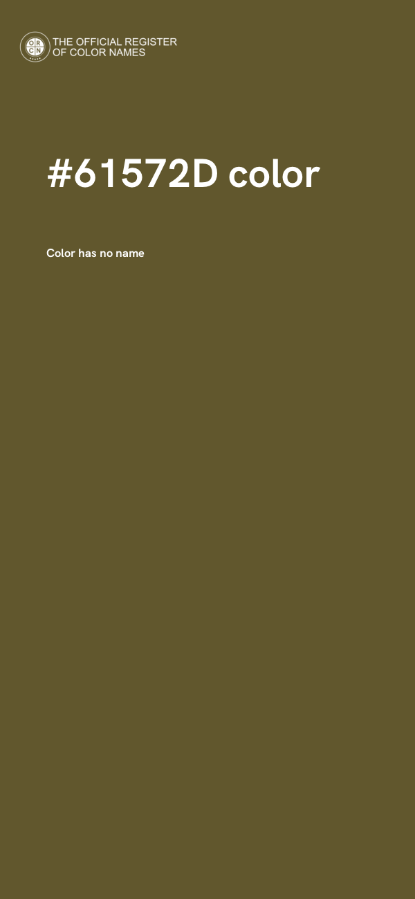 #61572D color image