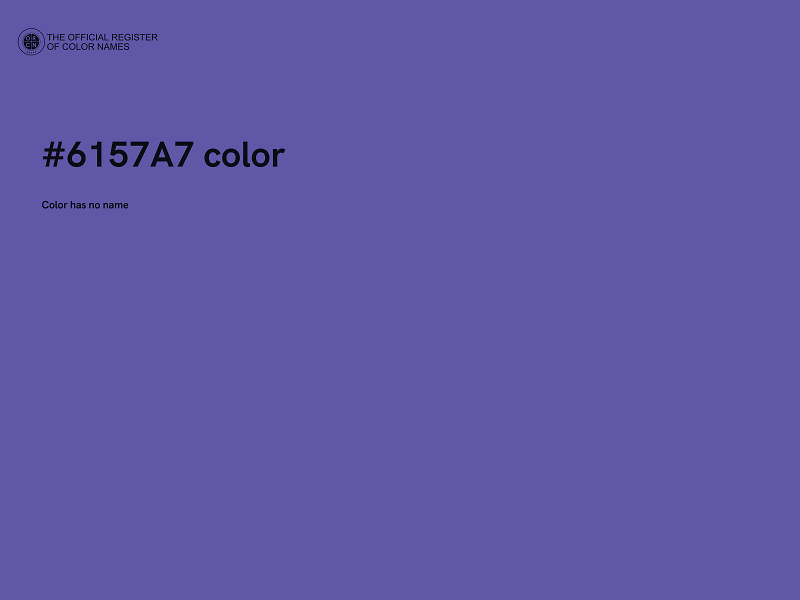 #6157A7 color image